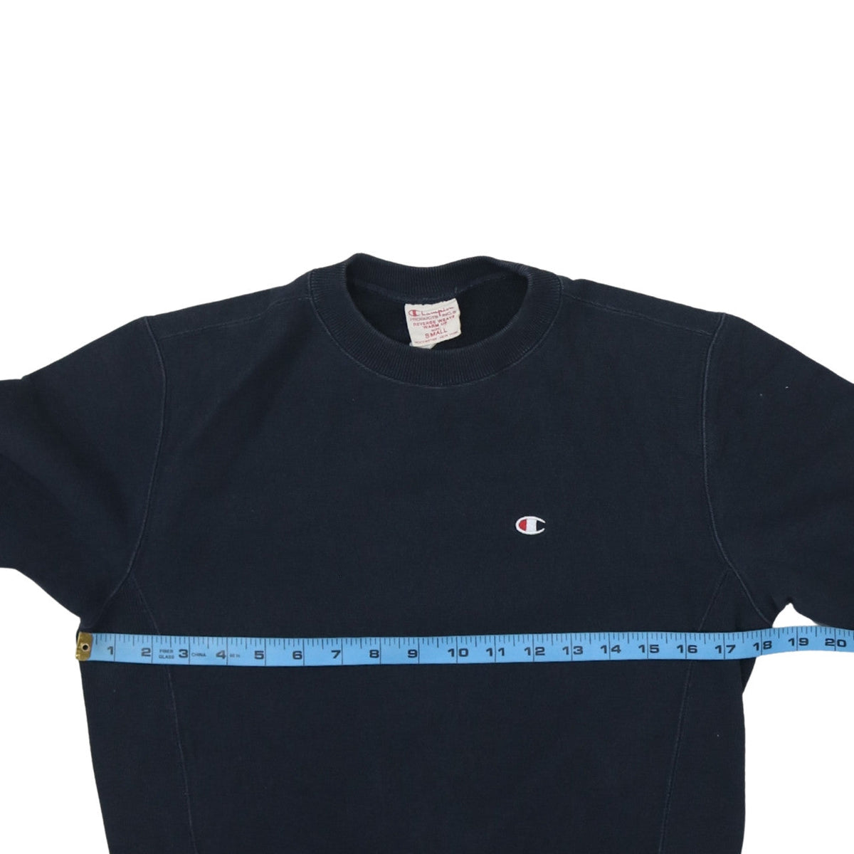 Mens UK Size S Champion Blue Pullover Sweatshirt