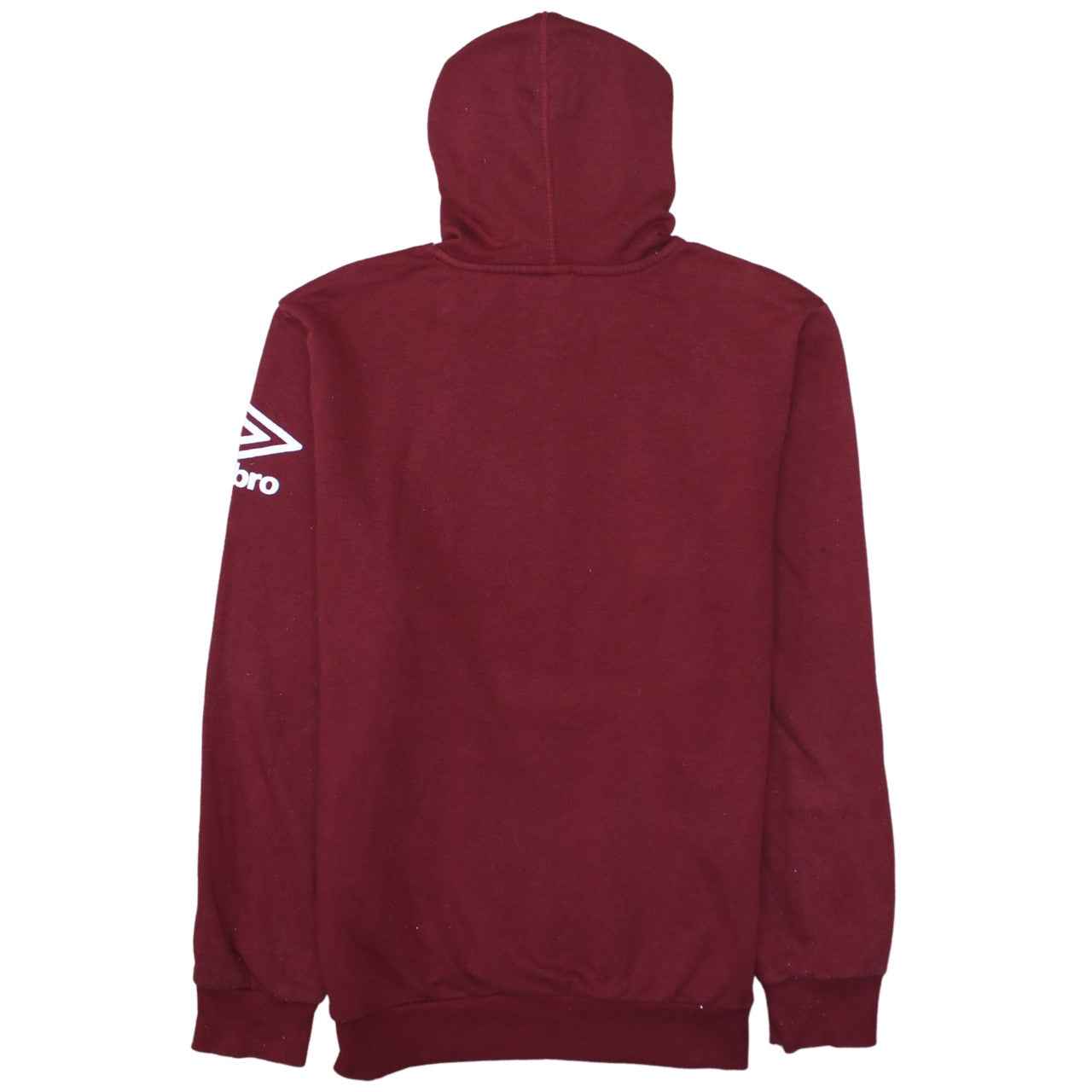 Mens UK Size XL Umbro Red Pullover Hoodie