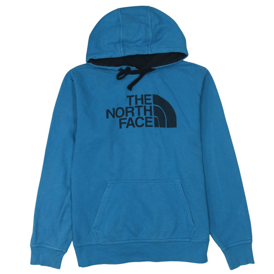 Mens UK Size S The North Face Blue Pullover Hoodie