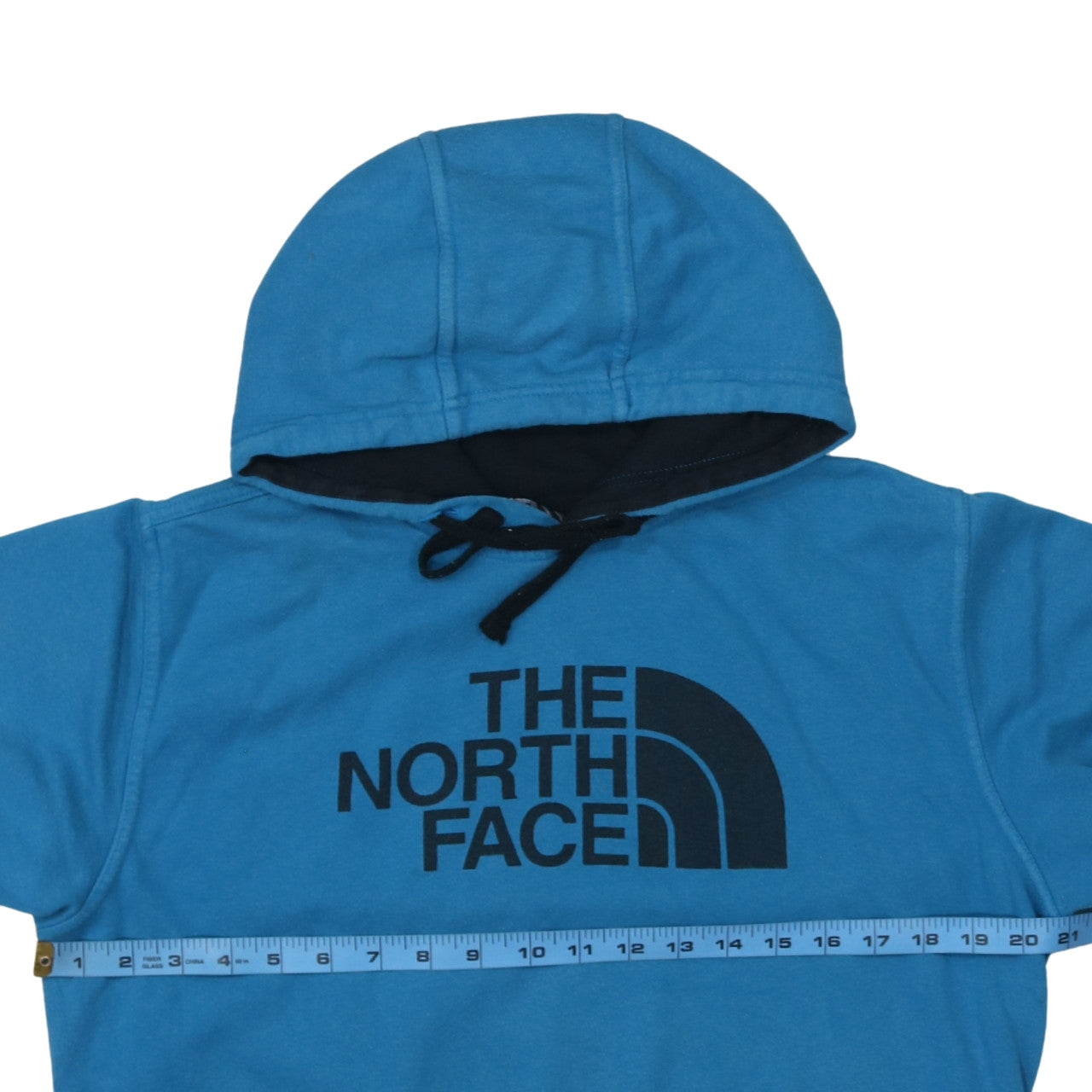 Mens UK Size S The North Face Blue Pullover Hoodie
