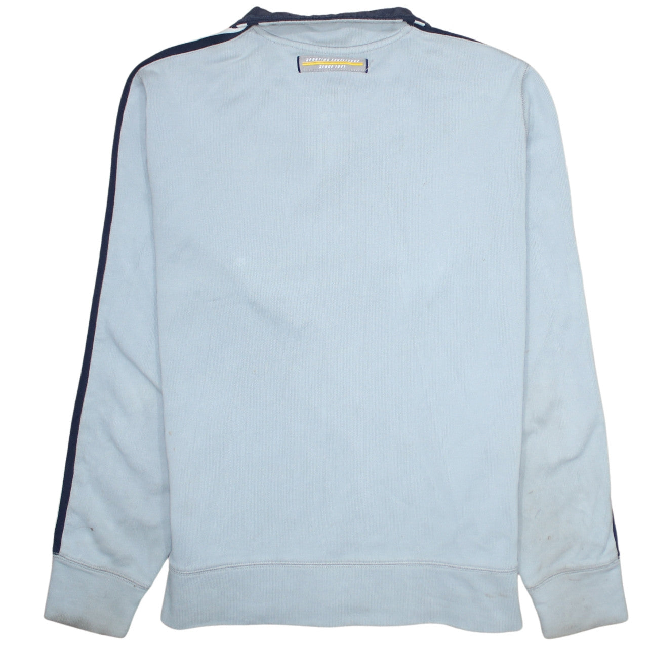 Mens UK Size M Nike Blue 1/2 Zip Sweatshirt
