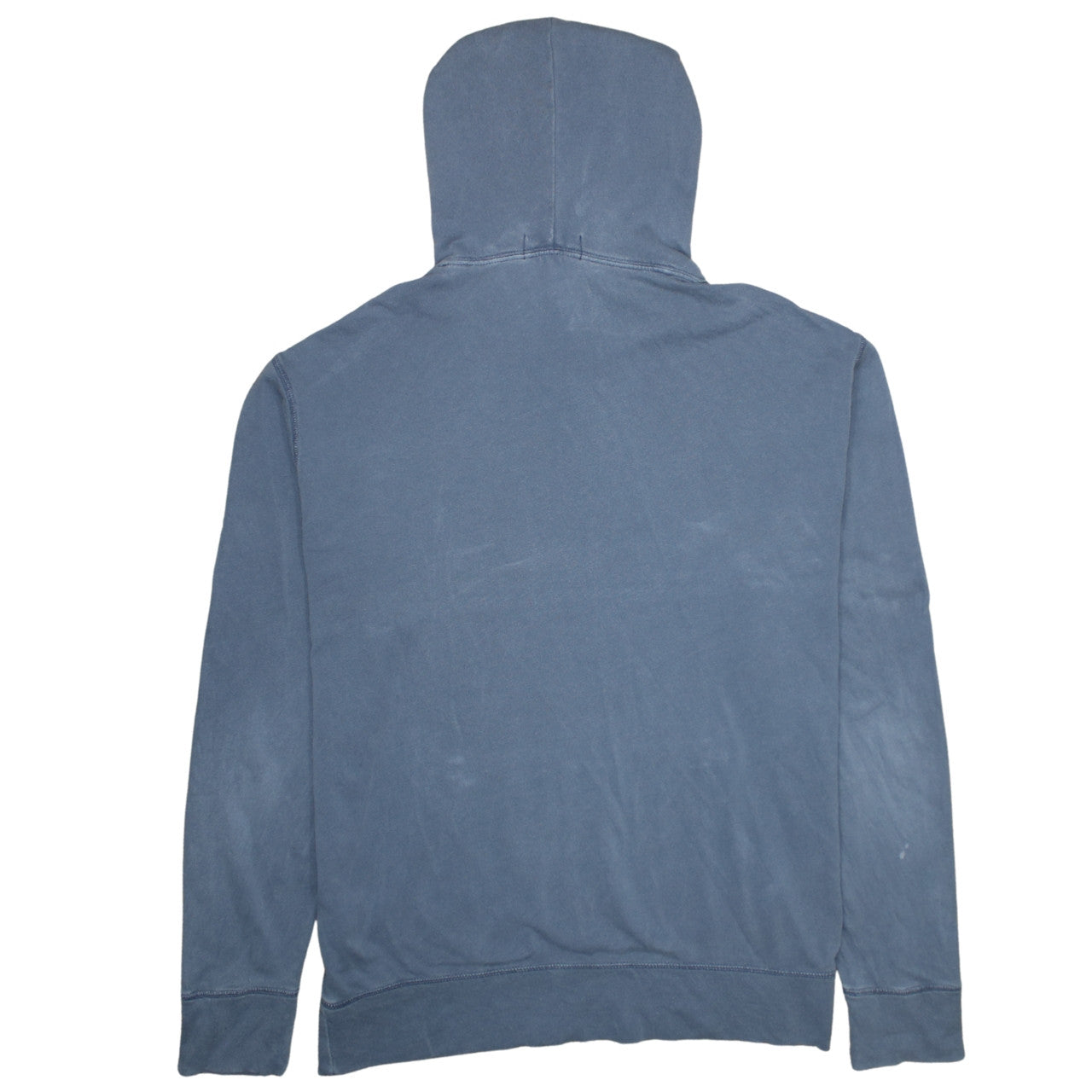 Mens UK Size L Polo Ralph Lauren Blue Pullover Hoodie