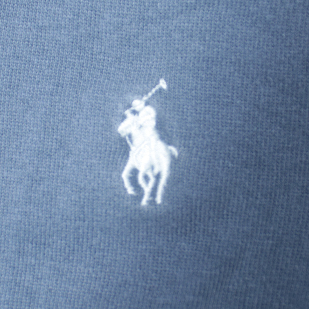 Mens UK Size L Polo Ralph Lauren Blue Pullover Hoodie
