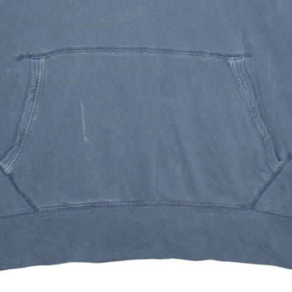Mens UK Size L Polo Ralph Lauren Blue Pullover Hoodie