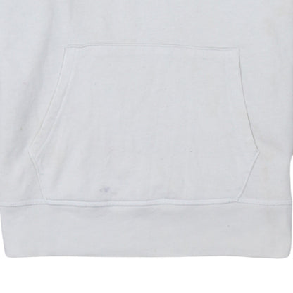 Mens UK Size XS Levi's White Pullover Hoodie