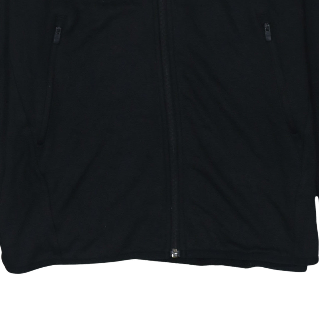 Mens UK Size M adidas Black Full Zip Hoodie