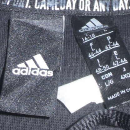 Womens UK Size L adidas Black Full Zip Hoodie