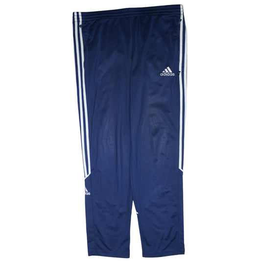 Mens UK Size M adidas Regular Fit Track Pants Blue Trousers