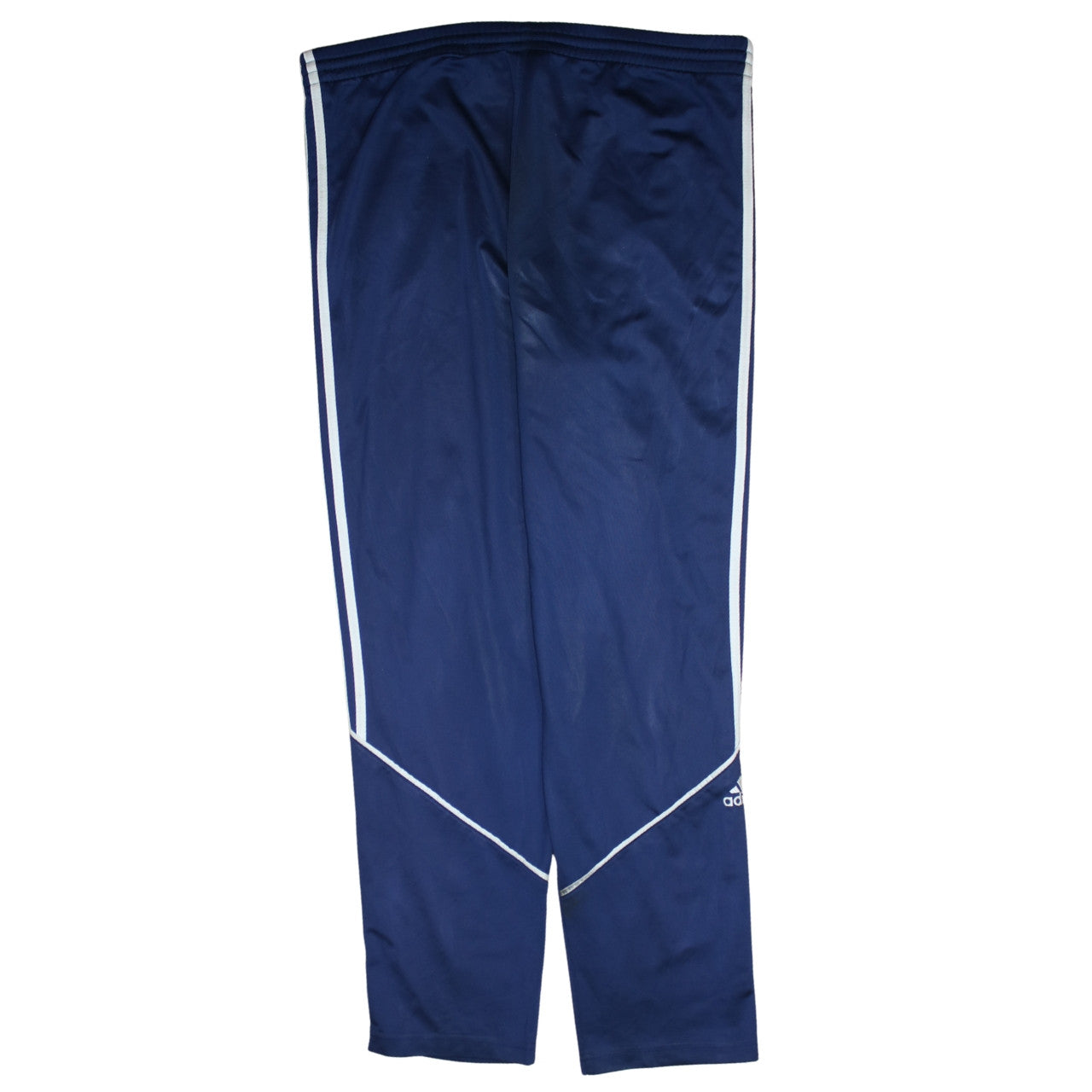 Mens UK Size M adidas Regular Fit Track Pants Blue Trousers