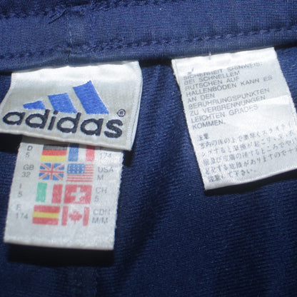 Mens UK Size M adidas Regular Fit Track Pants Blue Trousers