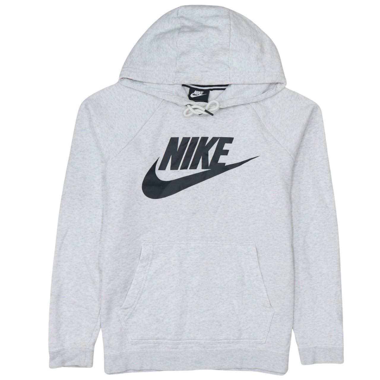 Womens UK Size S Nike Grey Pullover Hoodie