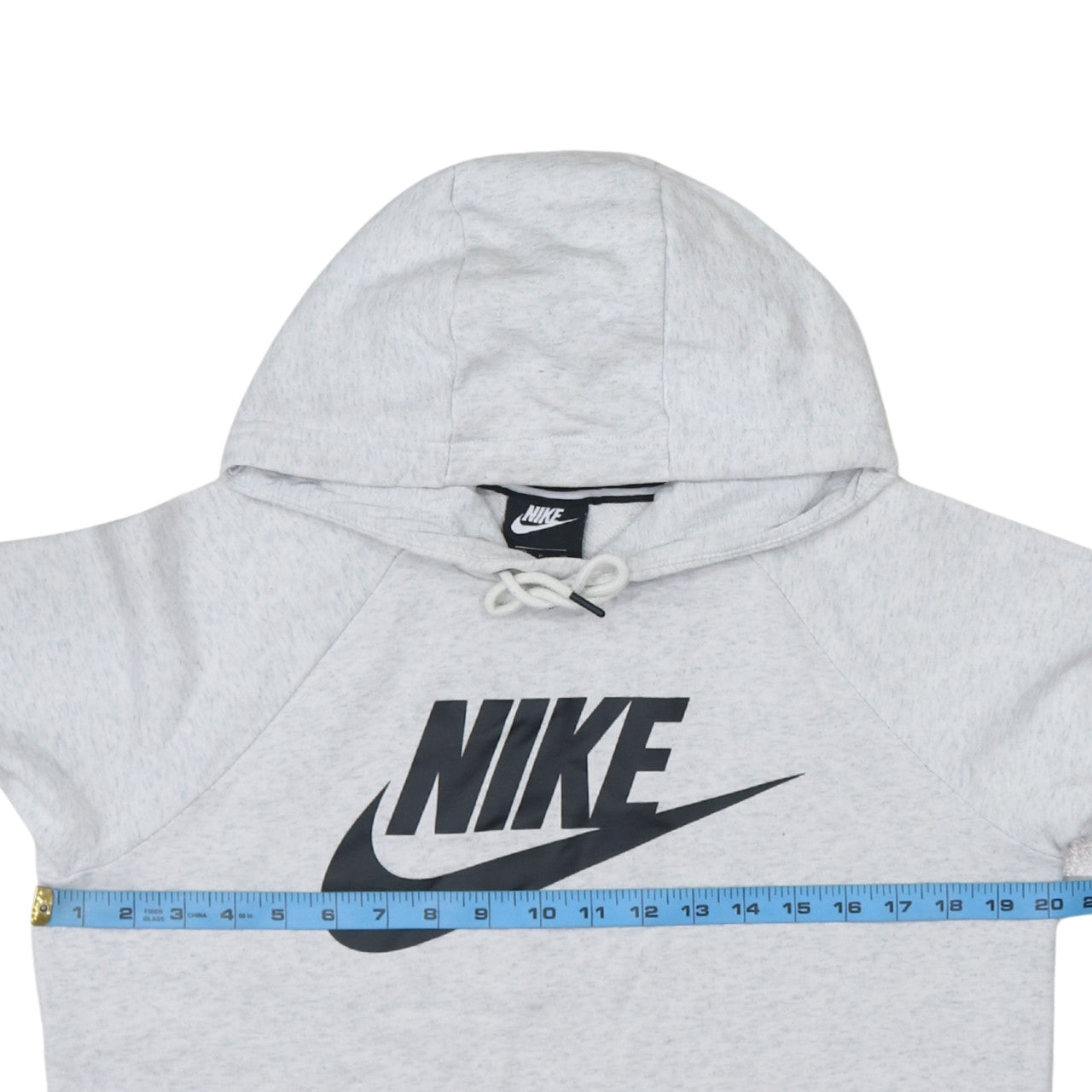 Womens UK Size S Nike Grey Pullover Hoodie