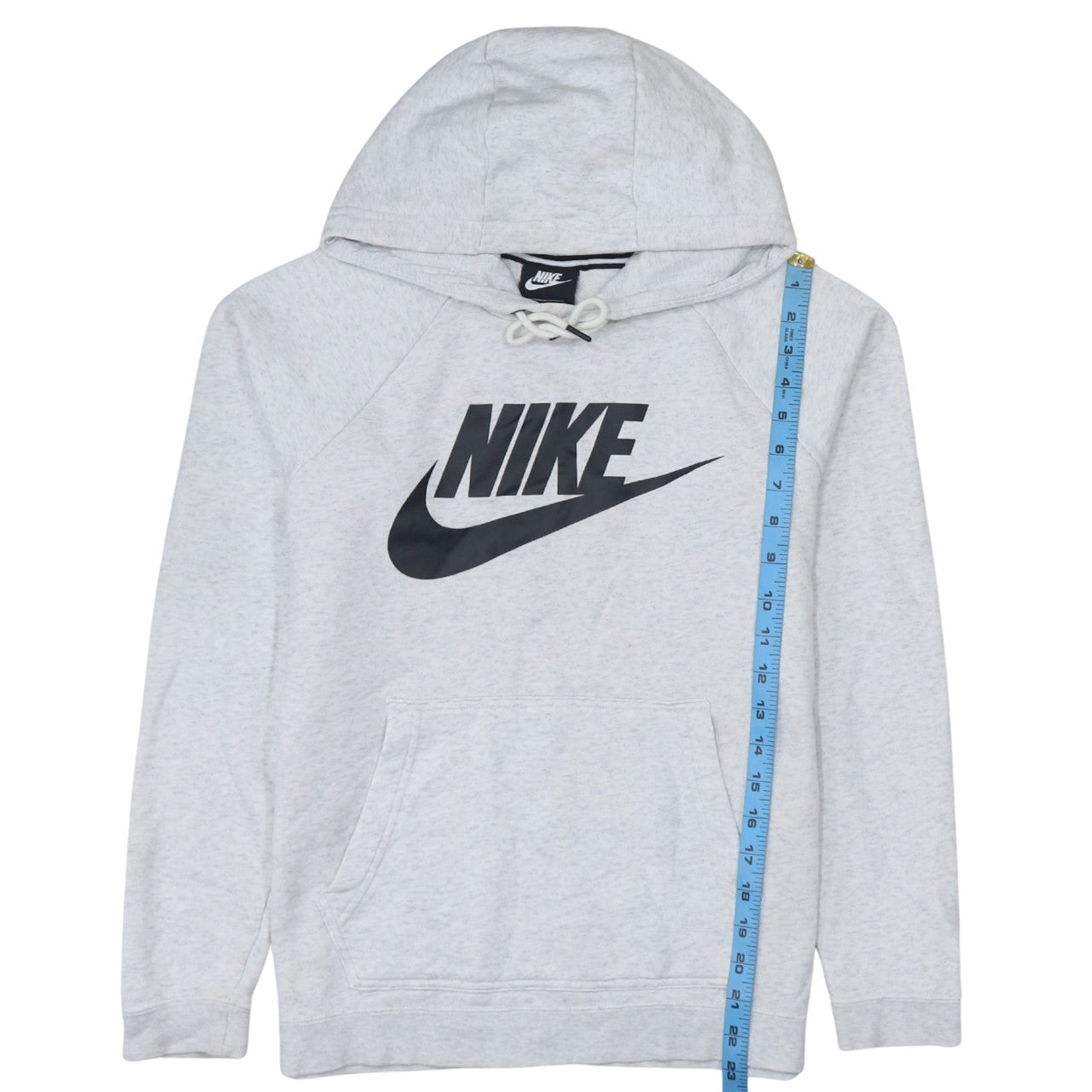 Womens UK Size S Nike Grey Pullover Hoodie