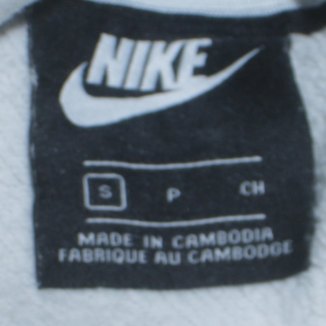 Womens UK Size S Nike Grey Pullover Hoodie
