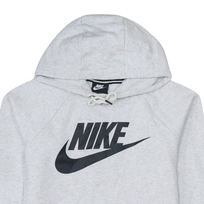 Womens UK Size S Nike Grey Pullover Hoodie