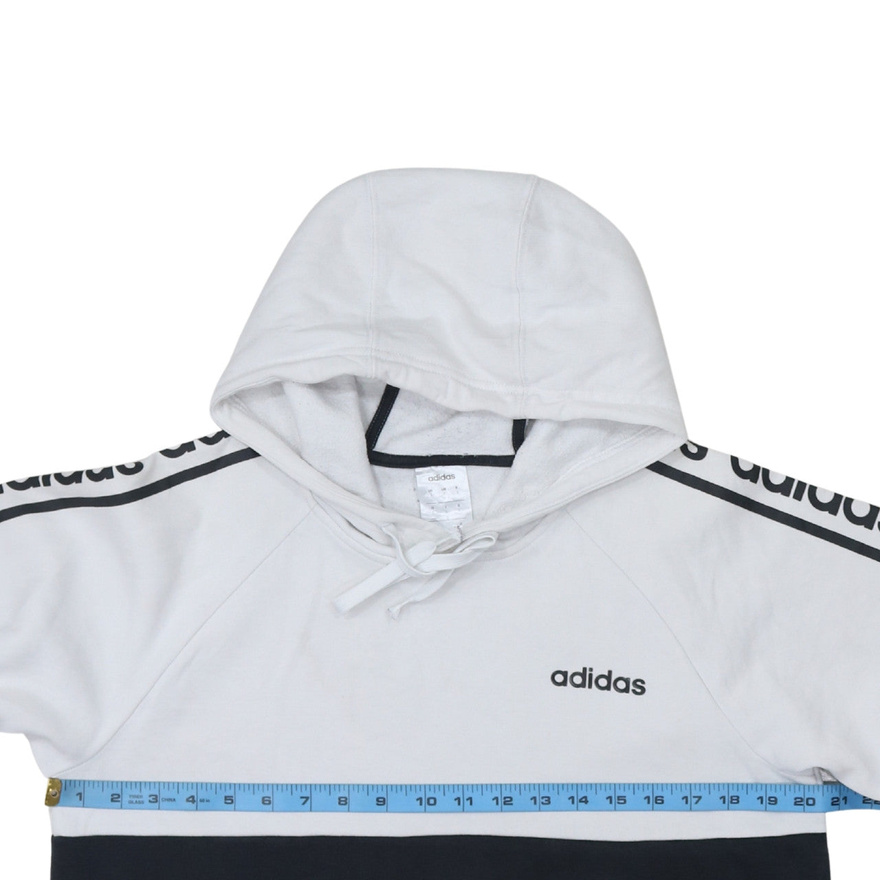 Mens UK Size S adidas Multicoloured Pullover Hoodie