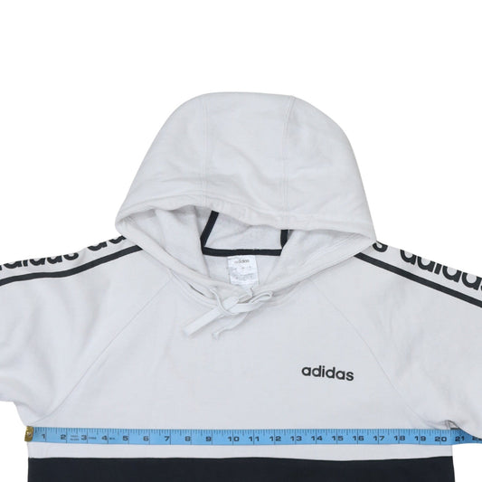 Mens UK Size S adidas Multicoloured Pullover Hoodie