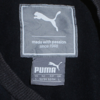 Mens UK Size L PUMA Black Pullover Sweatshirt