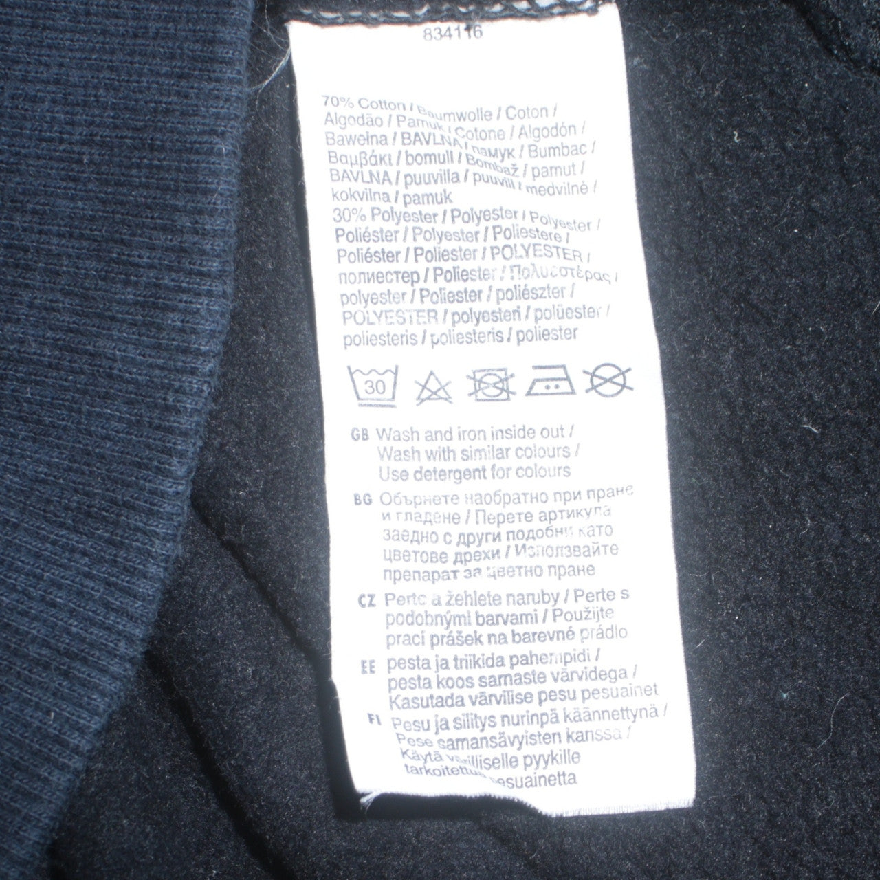 Mens UK Size L PUMA Black Pullover Sweatshirt