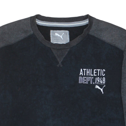 Mens UK Size L PUMA Black Pullover Sweatshirt