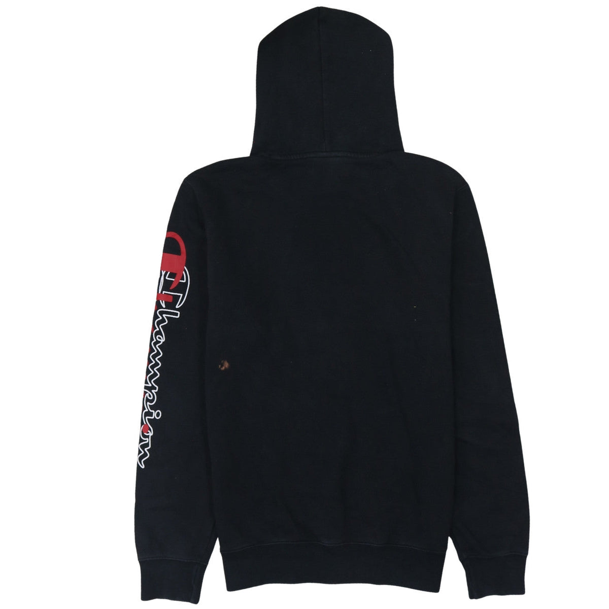 Mens UK Size M Champion Black Pullover Hoodie