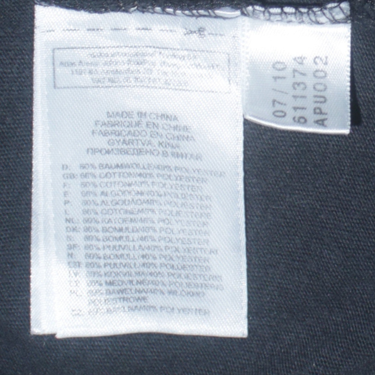 Mens UK Size L adidas Black  T-Shirt