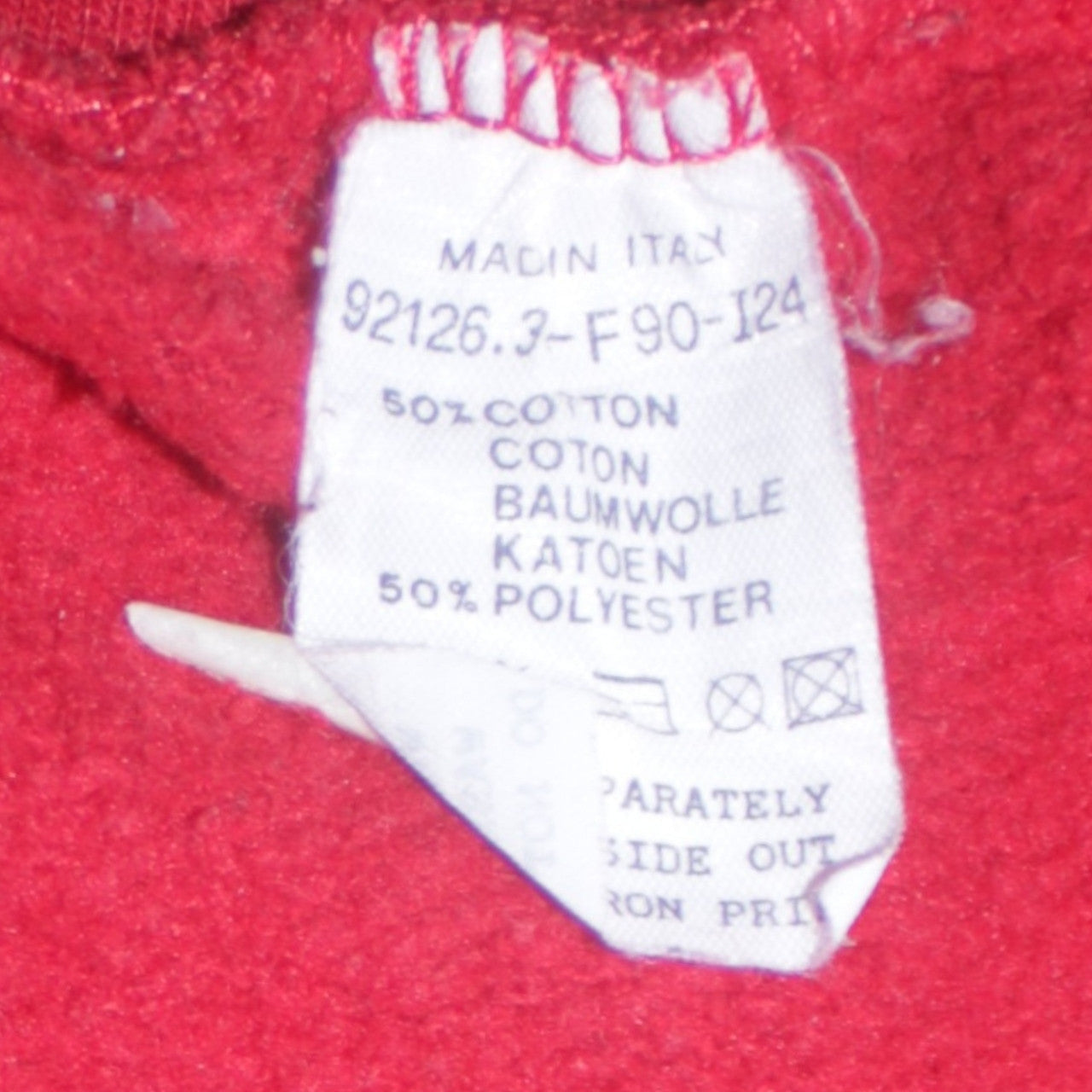 Womens UK Size L Levi's Red Pullover Sweatshirt