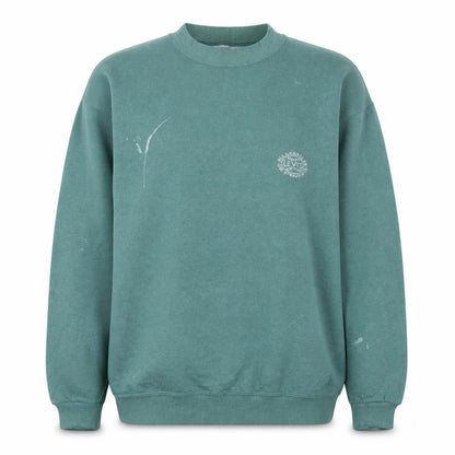 Womens UK Size L Levi's Green Pullover Sweatshirt