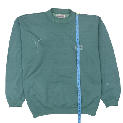 Womens UK Size L Levi's Green Pullover Sweatshirt