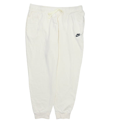 Womens UK Size XL Nike Regular Fit Jogger Ivory Trousers