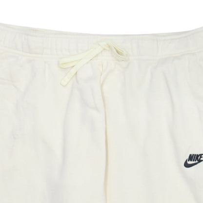 Womens UK Size XL Nike Regular Fit Jogger Ivory Trousers