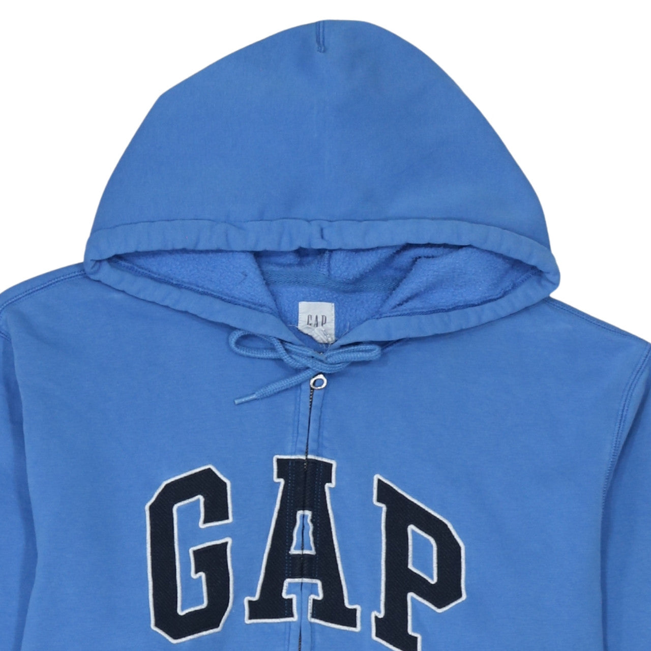 Womens UK Size XL Gap Blue Full Zip Hoodie