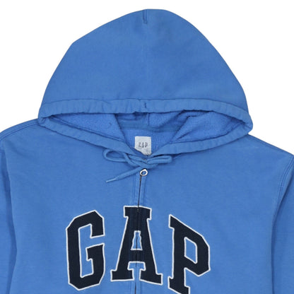 Womens UK Size XL Gap Blue Full Zip Hoodie