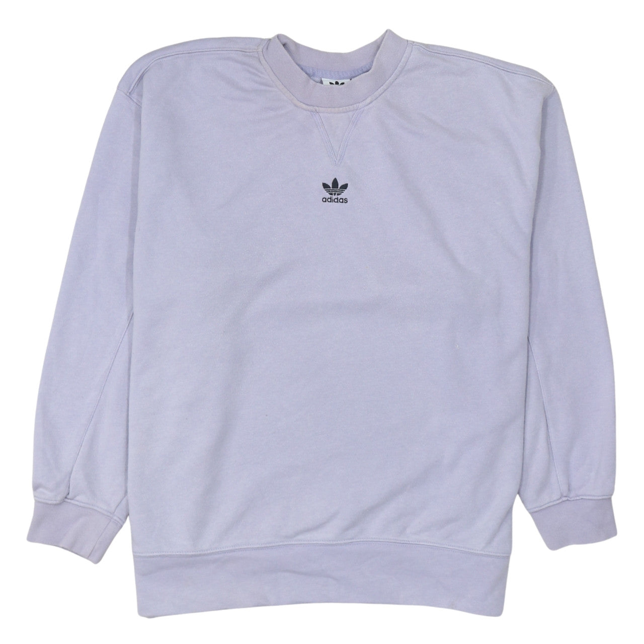 Womens UK Size 12 adidas Purple Pullover Sweatshirt
