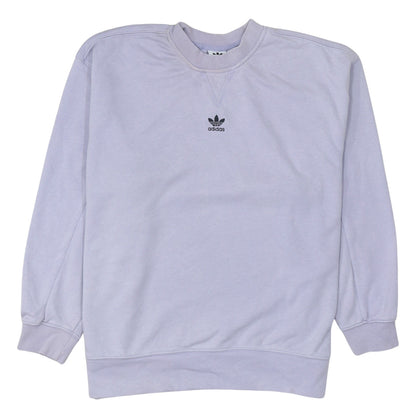 Womens UK Size 12 adidas Purple Pullover Sweatshirt