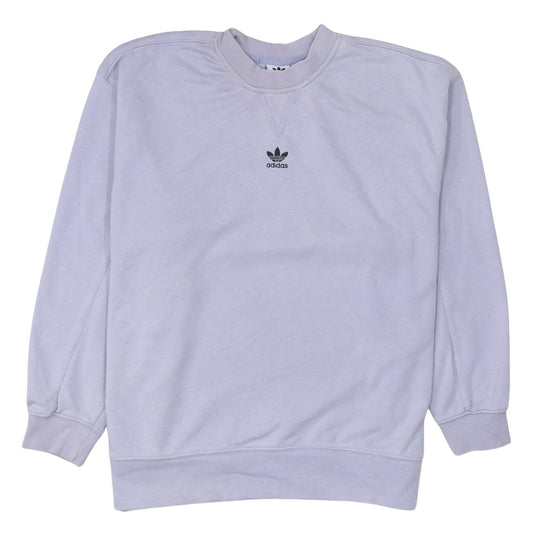 Womens UK Size 12 adidas Purple Pullover Sweatshirt