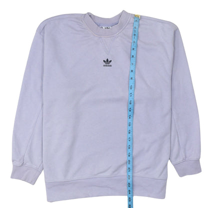 Womens UK Size 12 adidas Purple Pullover Sweatshirt