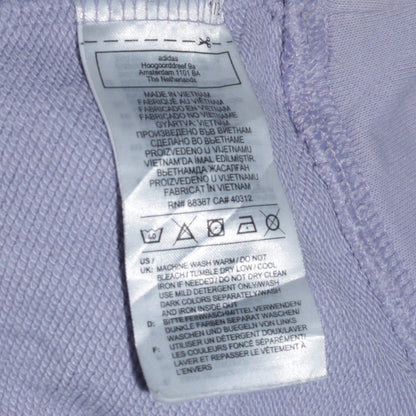 Womens UK Size 12 adidas Purple Pullover Sweatshirt