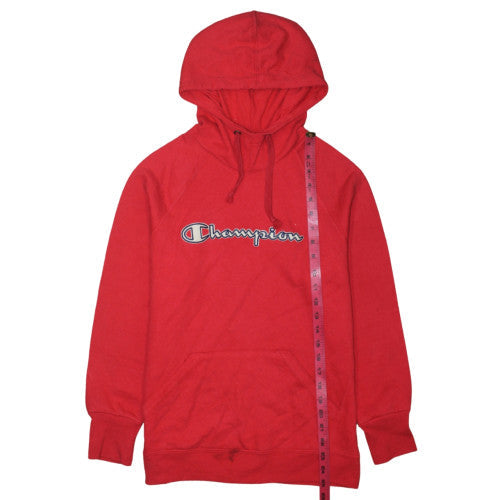 Mens UK Size S Champion Red Pullover Hoodie