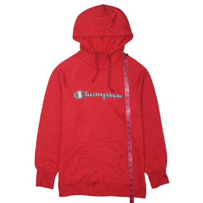 Mens UK Size S Champion Red Pullover Hoodie