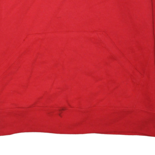 Mens UK Size S Champion Red Pullover Hoodie