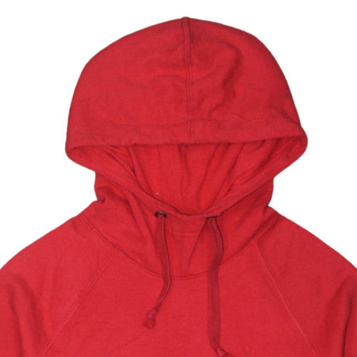 Mens UK Size S Champion Red Pullover Hoodie
