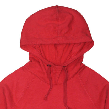 Mens UK Size S Champion Red Pullover Hoodie
