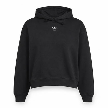 Womens UK Size 12 adidas Black Pullover Hoodie