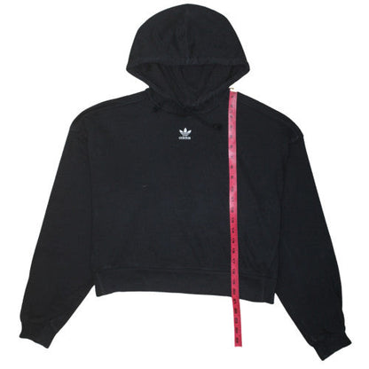 Womens UK Size 12 adidas Black Pullover Hoodie