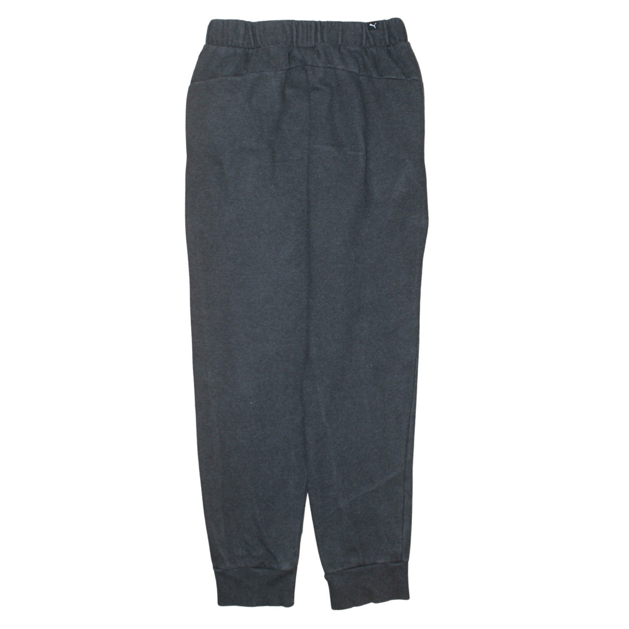 Mens UK Size S PUMA Regular Fit Jogger Black Trousers