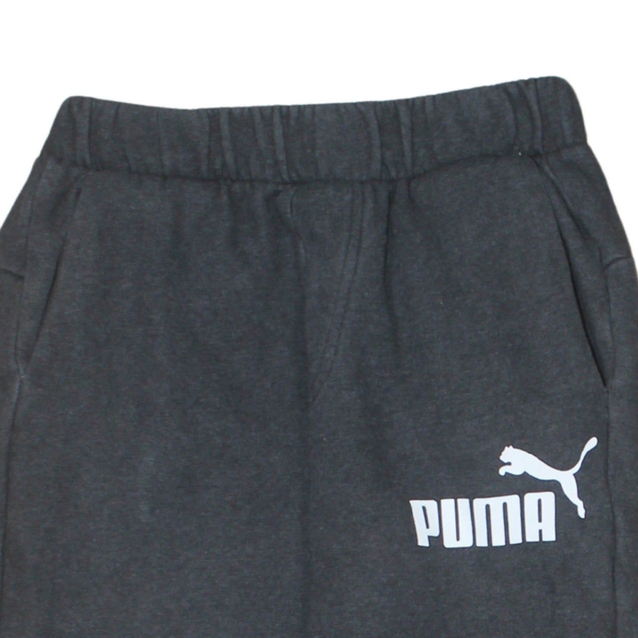 Mens UK Size S PUMA Regular Fit Jogger Black Trousers