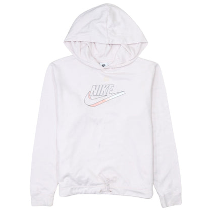 Womens UK Size M Nike Pink Pullover Hoodie