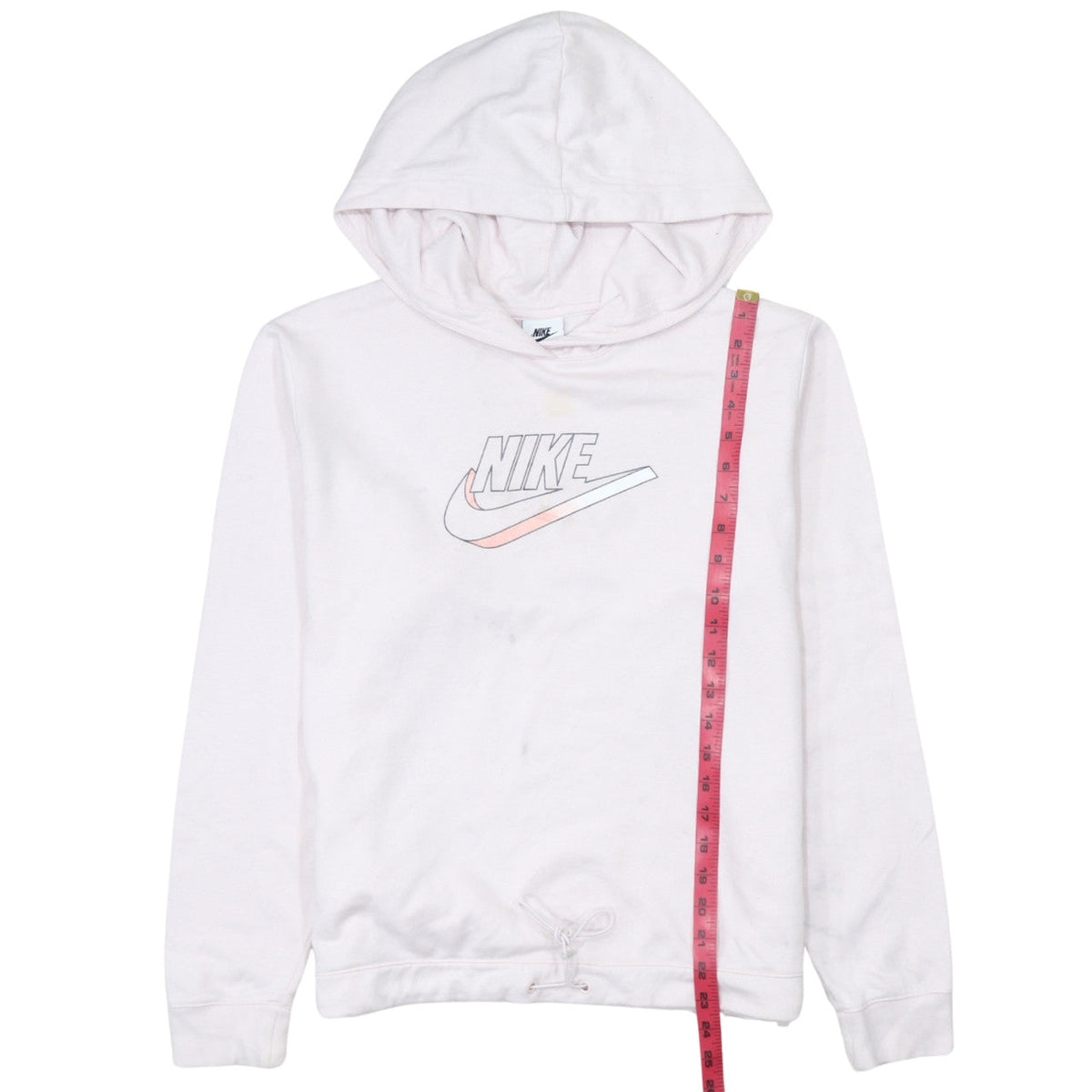 Womens UK Size M Nike Pink Pullover Hoodie
