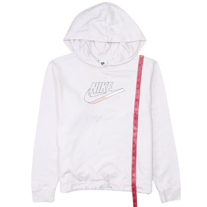 Womens UK Size M Nike Pink Pullover Hoodie